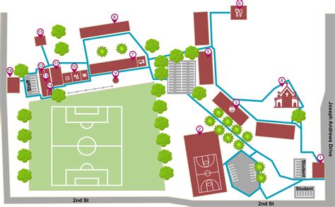 Sacred Heart College Campus Map – Sacred Heart Junior College