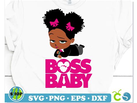 African American Boss Baby Girl Logo Svg Boss Baby Girl Svg | Etsy in ...