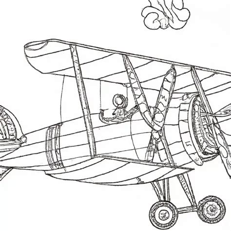 Introduzir 33+ imagem desenhos de aviões antigos - br.thptnganamst.edu.vn