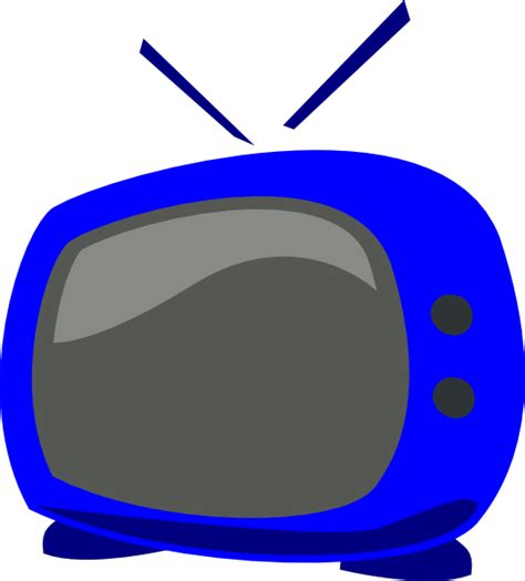 Blue Tv Clip Art at Clker.com - vector clip art online, royalty free ...