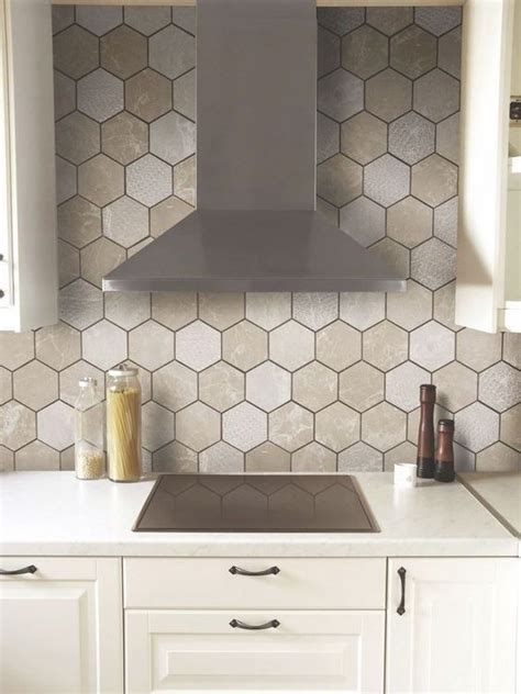 Hexagon Tile Backsplash - Foter