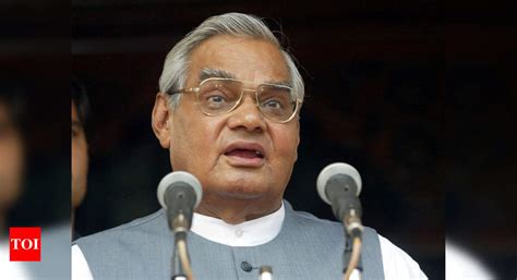 Atal Bihari Vajpayee the orator: Excerpts from former PM's speeches | India News - Times of India