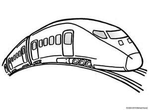 Bullet Train Coloring Page at GetColorings.com | Free printable ...