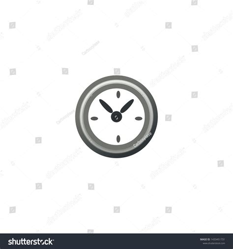 Clock Vector Icon Isolated Clock Emoji Stock Vector (Royalty Free) 1433451731 | Shutterstock