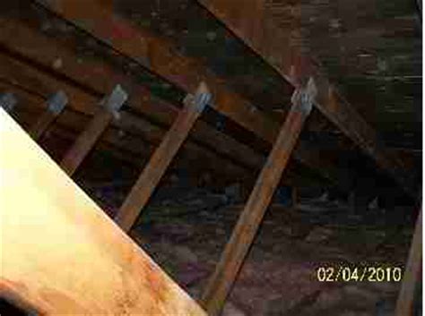 Causes of Mold in Attics - black attic mold causation