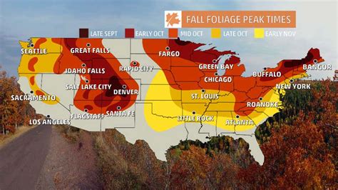 When Does Your City See Peak Fall Color? | The Weather Channel