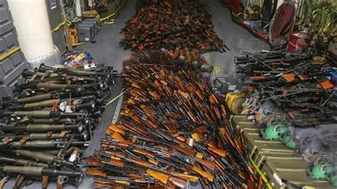 Two million dollars worth of weapons seized en route to Al-Shabab Somalia