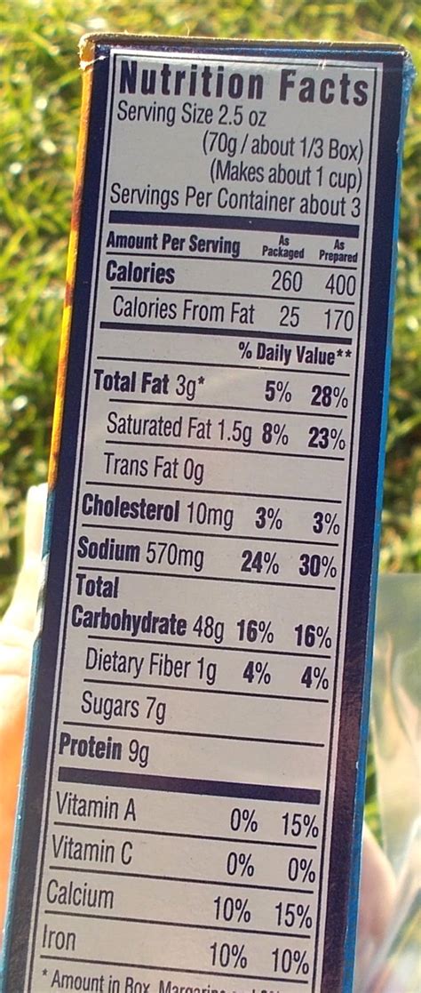 Nutritional Value Of Macaroni And Cheese From Kraft – Blog Dandk