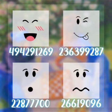 Cute Roblox Faces