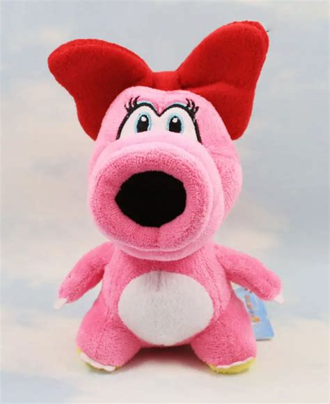 New Super Mario Brothers Bros Pink Birdo 15CM Stuffed Toy Plush Doll-in ...