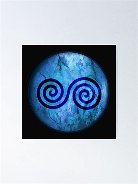 "Celtic Double Spiral Symbol " Poster for Sale by Celtic-Whispers | Redbubble