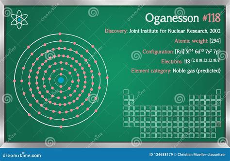 Oganesson Stock Illustrations – 174 Oganesson Stock Illustrations ...