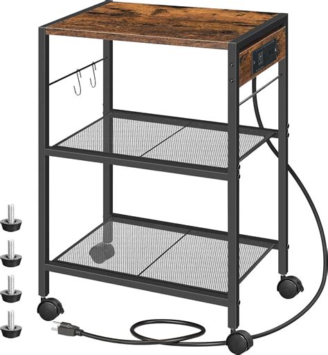 3 Tier Industrial Printer Stand with 2 Hooks | Michaels