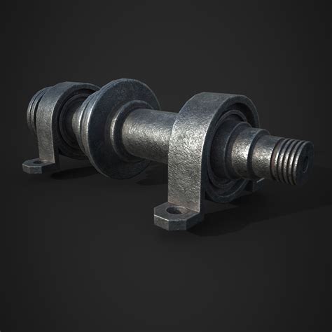 3D model Bearing Shaft VR / AR / low-poly | CGTrader