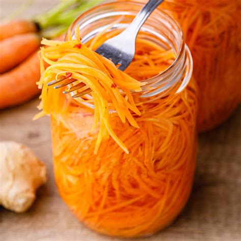 Easy Pickled Carrots Recipe for Asian Food, Salads & Tacos - Nurtured Homes