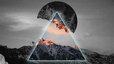 Geometric Mountains 4K Wallpapers | HD Wallpapers | ID #27366