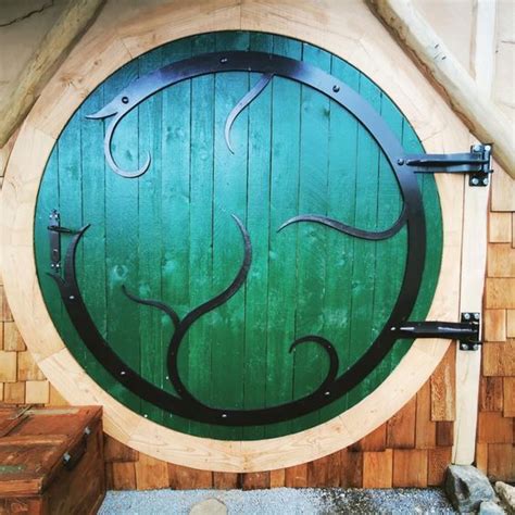 Pin by Andy Black on Moon Gates | Hobbit door, Hobbit house, Craftsman style house plans
