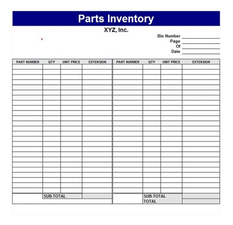 Parts Inventory | Parts Inventory Management