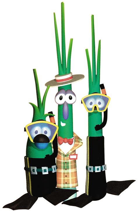 The Scallions (VeggieTales) Vector 3 by quinn727studio on DeviantArt