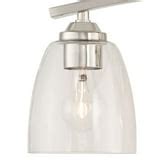 360 Lighting Richter Modern Wall Light Polished Nickel Hardwire 22" 3 ...