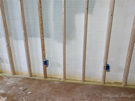 Tips for Framing Basement Walls - Semigloss Design