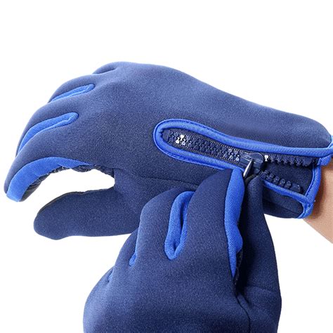 Waterproof Touch Screen Glove Winter Warm Fleece Non-slip Gloves | Touch screen gloves, Fleece ...