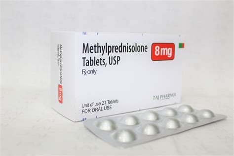 Methylprednisolone Tablets USP 8mg