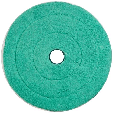 Glit 24162 Polyester Blend Contour Dry Polish Pad, Synthetic Blend Resin with 3" Center Hole, 27 ...