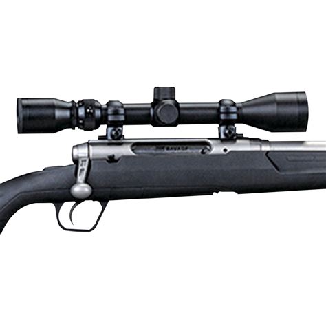 Savage Arms Axis XP Scoped Stainless/Black Bolt Action Rifle - 308 ...