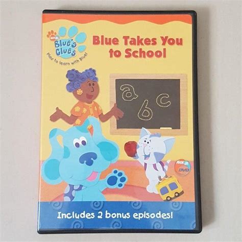 Nick Jr Blue's Clues - Blue Takes You To School!, DVD, Kids, Music ...