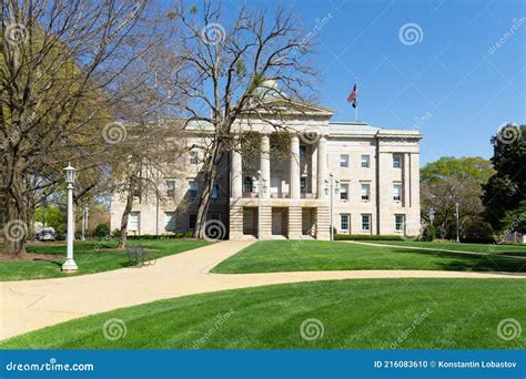 North Carolina Historic State Capitol Stock Photo - Image of democracy, landmark: 216083610