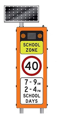 Speed camera signs pilot in school zones and roadworks (Department of Transport and Main Roads)