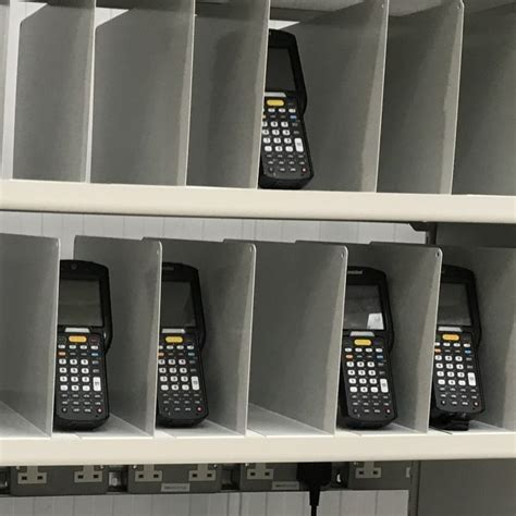 Charging Station Shelving Solution