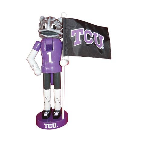 TCU Horned Frogs 12" Mascot Nutcracker - Walmart.com