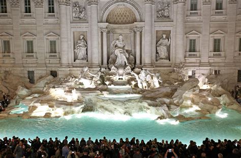 Trevi Fountain coins to continue bringing fortune to Rome's needy