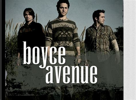 Boyce Avenue ~ MUSICZONE