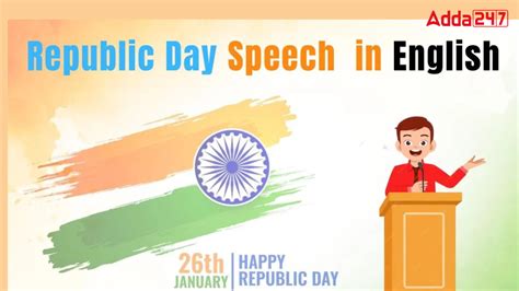 Republic Day 2024, Long and Short Speech in English - Pinacru.com