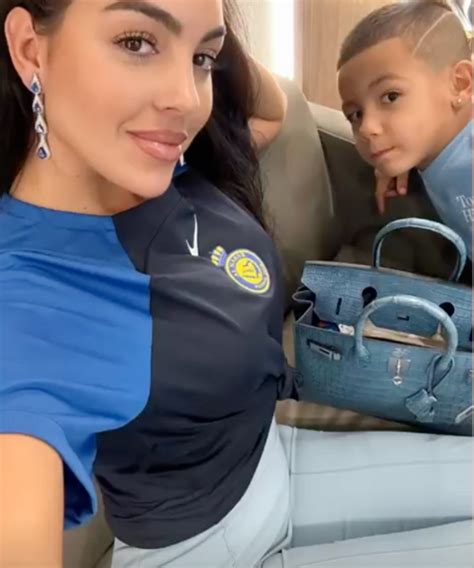 Georgina Rodriguez Cheers On Ronaldo During Saudi Match