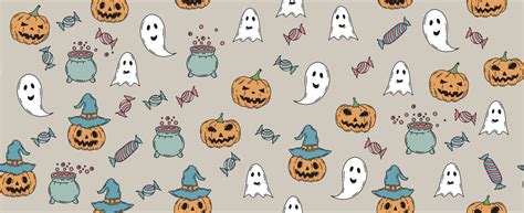 Halloween symbols hand drawn illustrations 10857485 Vector Art at Vecteezy