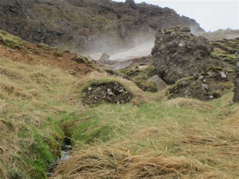 Volcanic Landscapes: Hengill volcano, Reykjadalur, Iceland, 28th April 2014