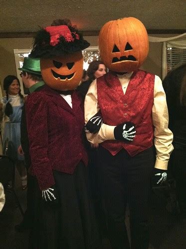 Halloween Costumes: Mr. and/or Mrs. Pumpkinhead | Evil Mad Scientist Laboratories