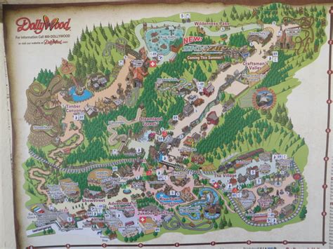 Dollywood Park Map - 1198 McCarter Hollow Road Pigeon Forge • mappery