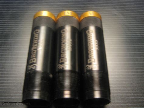 3 Browning Invector + Midas Choke Tubes