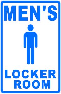 Locker Room Sign – Signs by SalaGraphics