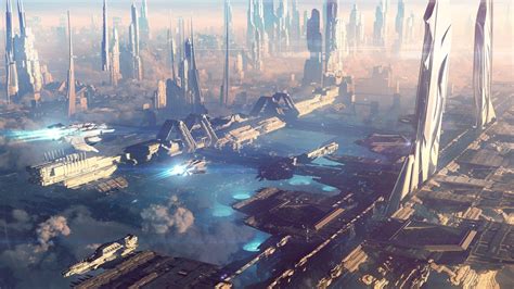 Futuristic City Wallpapers - 4k, HD Futuristic City Backgrounds on ...