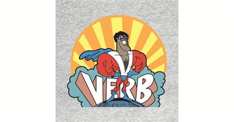 Verb - Schoolhouse Rock - 70s - T-Shirt | TeePublic