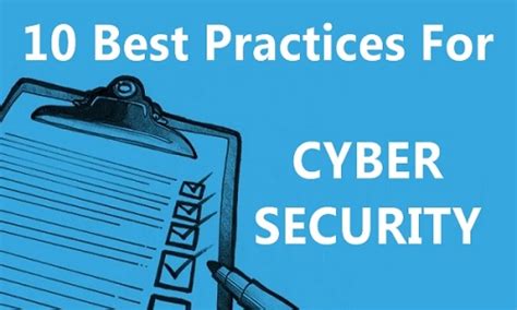 Best Practices for Cyber Security