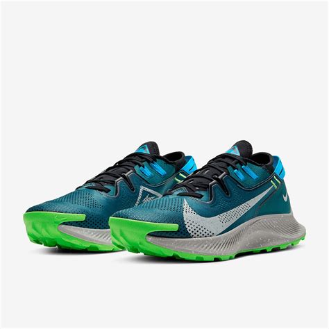 Nike Pegasus Trail 2 - Dark Teal Green/Light Silver-Black - Mens Shoes | Pro:Direct Running