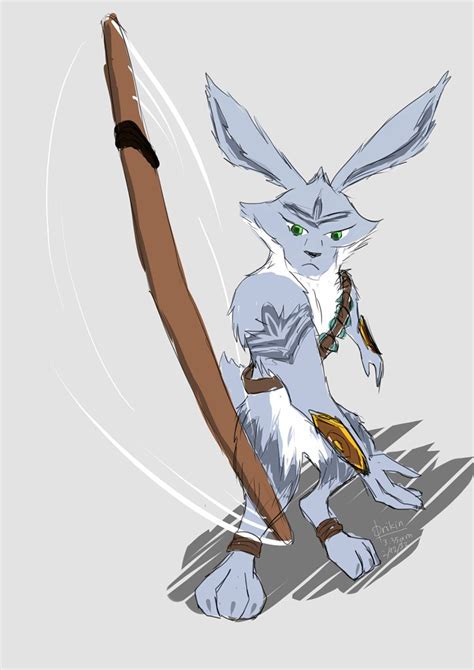 Sketch - Easter Bunny (in 'Rise of The Guardians') by Draconica5 on DeviantArt