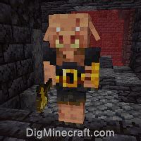 Piglin Brute Spawn Egg in Minecraft